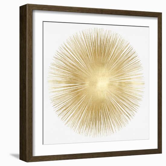 Sunburst Soft Gold I-Abby Young-Framed Art Print