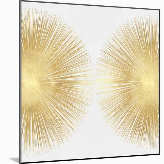 Sunburst Soft Gold II-Abby Young-Mounted Art Print