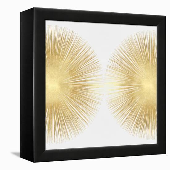 Sunburst Soft Gold II-Abby Young-Framed Stretched Canvas