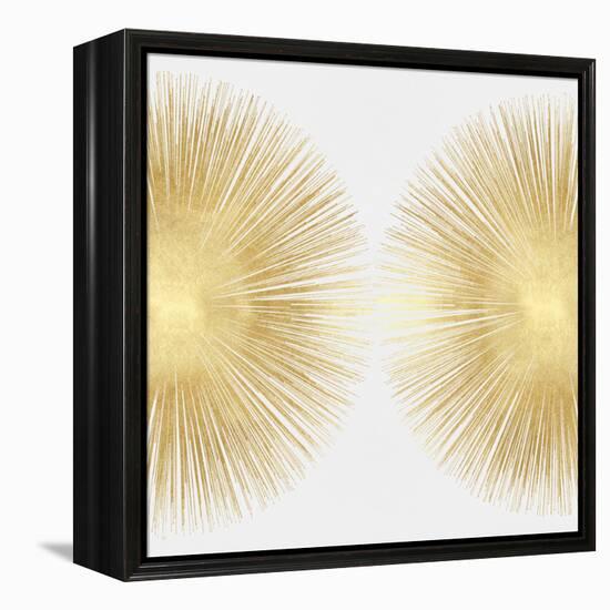 Sunburst Soft Gold II-Abby Young-Framed Stretched Canvas