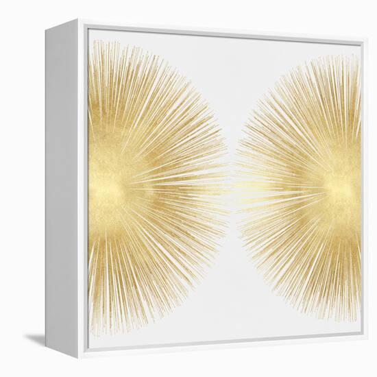 Sunburst Soft Gold II-Abby Young-Framed Stretched Canvas