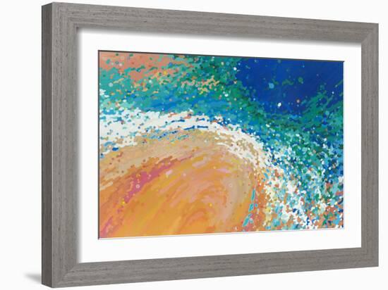 Sunburst-Margaret Juul-Framed Art Print