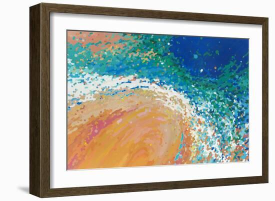 Sunburst-Margaret Juul-Framed Art Print