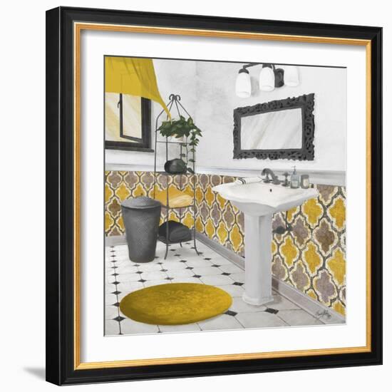 Sundance Bath II (Yellow)-Elizabeth Medley-Framed Premium Giclee Print