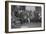 Sunday 5 Am Newsies-Lewis Wickes Hine-Framed Photo