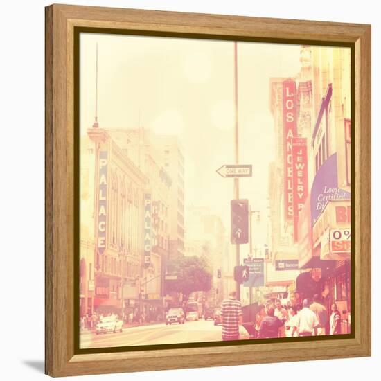 Sunday Afternoon in Los Angeles-Myan Soffia-Framed Premier Image Canvas