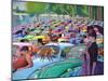 Sunday Afternoon, Looking for the Car-Barry Kite-Mounted Art Print