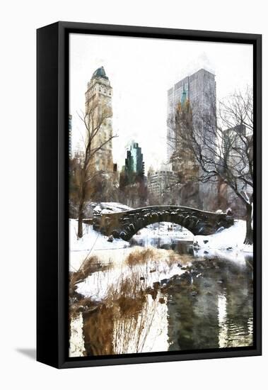 Sunday at Central Park-Philippe Hugonnard-Framed Premier Image Canvas