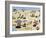 Sunday At The Beach-David Dimond-Framed Giclee Print