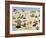 Sunday At The Beach-David Dimond-Framed Giclee Print