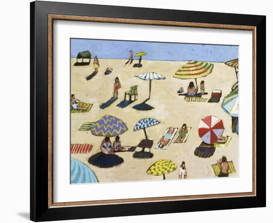 Sunday At The Beach-David Dimond-Framed Giclee Print