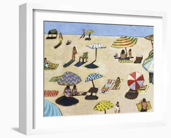 Sunday At The Beach-David Dimond-Framed Giclee Print