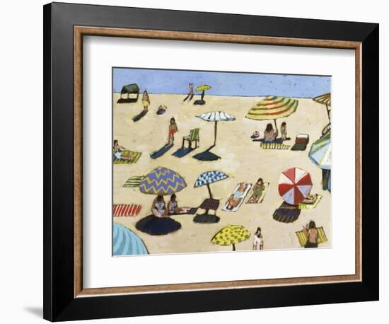 Sunday At The Beach-David Dimond-Framed Giclee Print