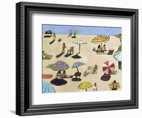 Sunday At The Beach-David Dimond-Framed Giclee Print