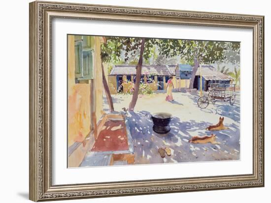 Sunday at the Boy's Home, 1991-Lucy Willis-Framed Giclee Print