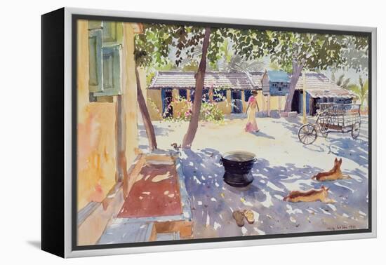 Sunday at the Boy's Home, 1991-Lucy Willis-Framed Premier Image Canvas
