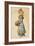 Sunday Best - Young Girl in Blue, 19Th Century 9Colour Lithograph)-Kate Greenaway-Framed Giclee Print