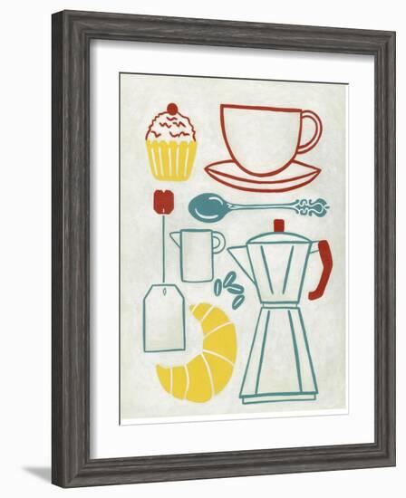 Sunday Brunch-Chariklia Zarris-Framed Art Print