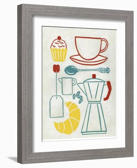 Sunday Brunch-Chariklia Zarris-Framed Art Print