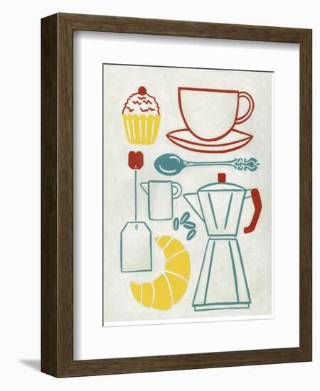 Sunday Brunch-Chariklia Zarris-Framed Art Print