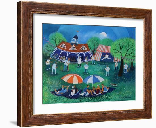 Sunday Cricket 2016-Lisa Graa Jensen-Framed Giclee Print