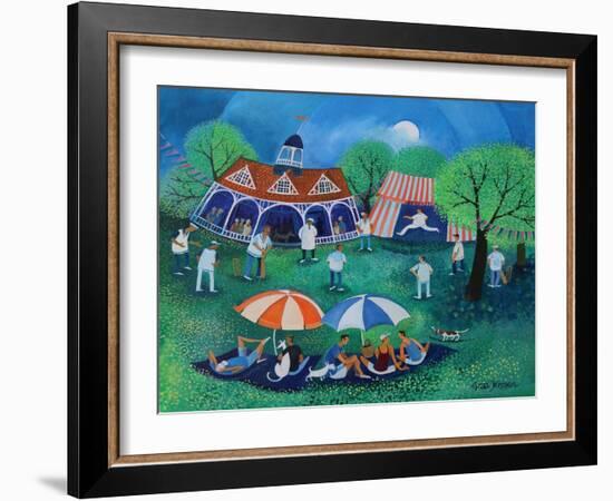 Sunday Cricket 2016-Lisa Graa Jensen-Framed Giclee Print