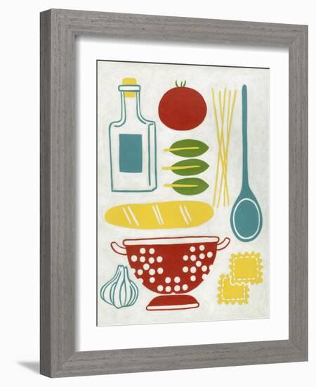 Sunday Dinner-Chariklia Zarris-Framed Art Print