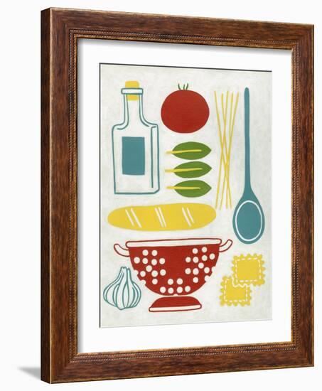 Sunday Dinner-Chariklia Zarris-Framed Art Print