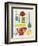 Sunday Dinner-Chariklia Zarris-Framed Premium Giclee Print