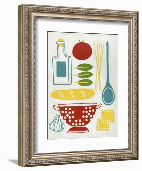 Sunday Dinner-Chariklia Zarris-Framed Art Print