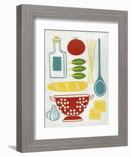 Sunday Dinner-Chariklia Zarris-Framed Art Print