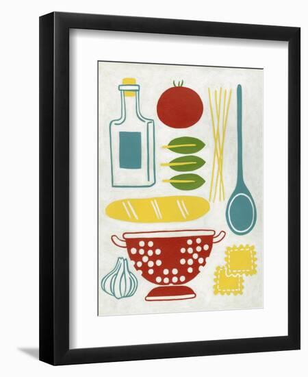 Sunday Dinner-Chariklia Zarris-Framed Art Print