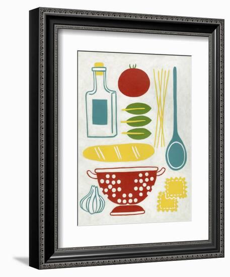 Sunday Dinner-Chariklia Zarris-Framed Art Print