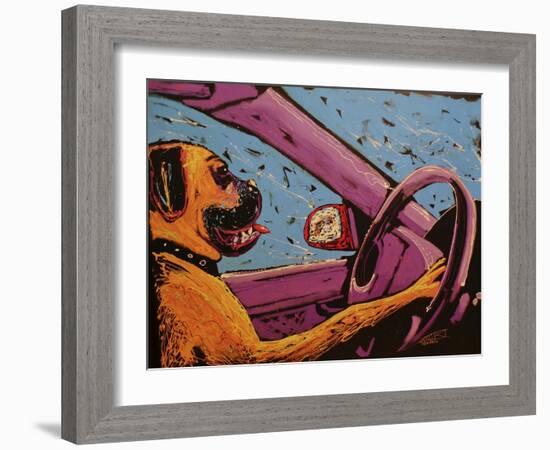 Sunday Driver-Rock Demarco-Framed Giclee Print