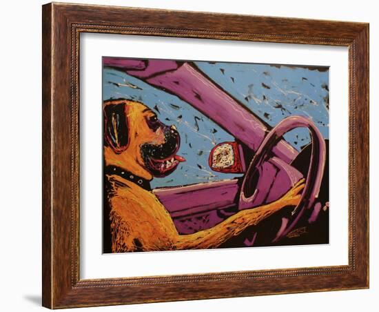 Sunday Driver-Rock Demarco-Framed Giclee Print