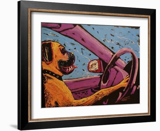 Sunday Driver-Rock Demarco-Framed Giclee Print