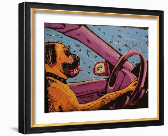 Sunday Driver-Rock Demarco-Framed Giclee Print