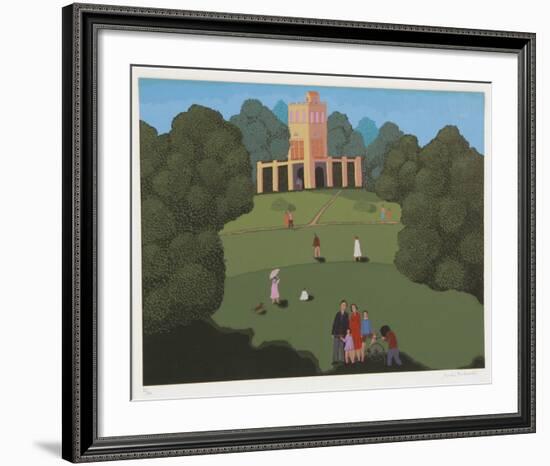 Sunday in Masimir Park-Branko Bahunek-Framed Limited Edition