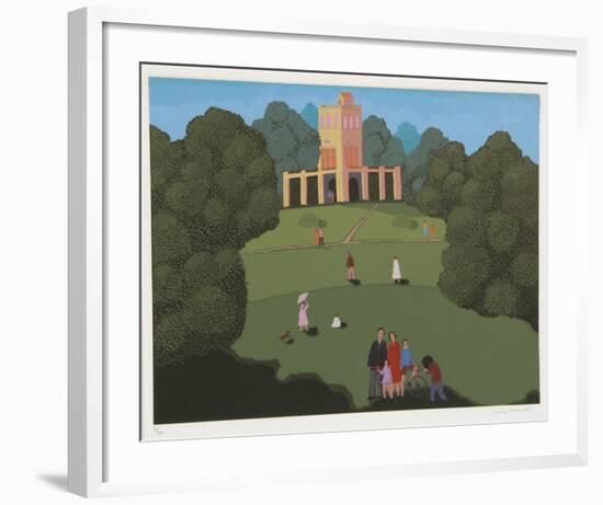 Sunday in Masimir Park-Branko Bahunek-Framed Limited Edition