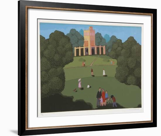 Sunday in Masimir Park-Branko Bahunek-Framed Limited Edition