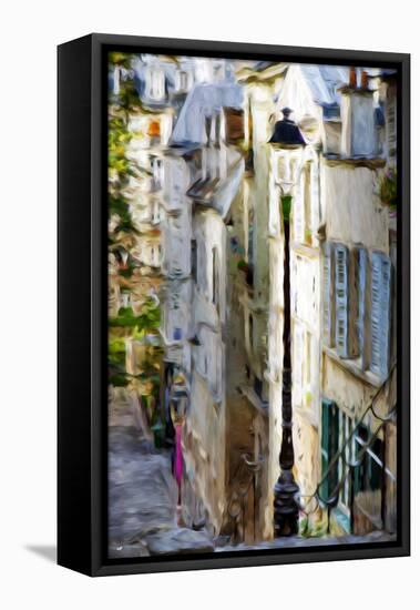 Sunday in Montmartre - In the Style of Oil Painting-Philippe Hugonnard-Framed Premier Image Canvas