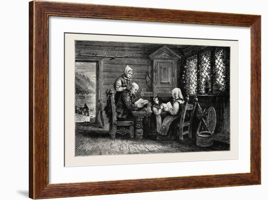 Sunday in Norway-null-Framed Giclee Print