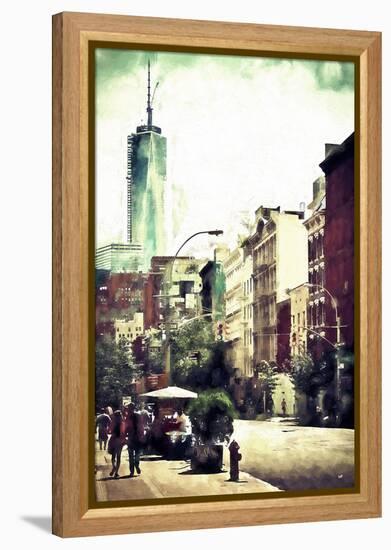 Sunday in Soho-Philippe Hugonnard-Framed Premier Image Canvas