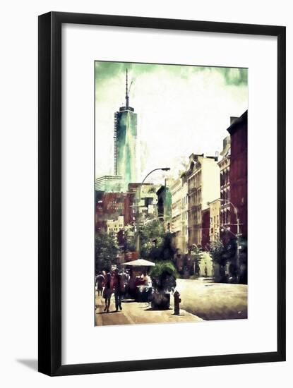 Sunday in Soho-Philippe Hugonnard-Framed Giclee Print