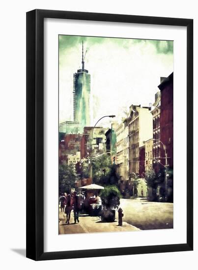 Sunday in Soho-Philippe Hugonnard-Framed Giclee Print