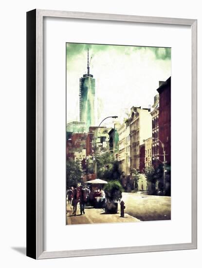 Sunday in Soho-Philippe Hugonnard-Framed Giclee Print