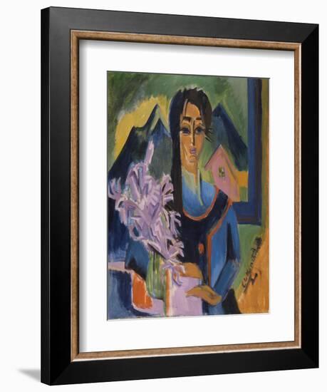 Sunday in the Alps, 1922-Ernst Ludwig Kirchner-Framed Giclee Print