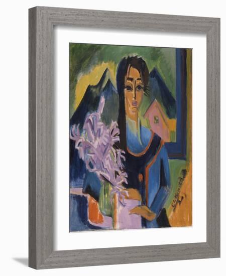 Sunday in the Alps, 1922-Ernst Ludwig Kirchner-Framed Giclee Print