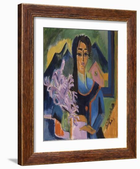 Sunday in the Alps, 1922-Ernst Ludwig Kirchner-Framed Giclee Print