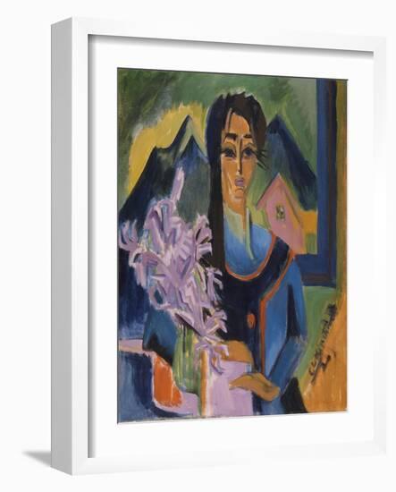 Sunday in the Alps, 1922-Ernst Ludwig Kirchner-Framed Giclee Print